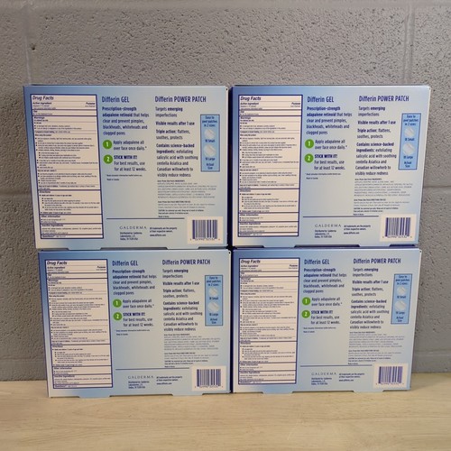 Differin Acne Gel, Retinoid Treatment with 0.1% Adapalene Exp.2026 LOT of 4 C3 - Picture 2 of 10
