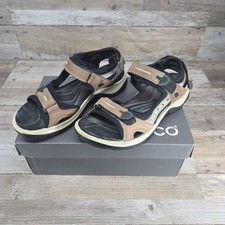 Ecco Yucatan Offroad Sport Sandals Shoes Womens 8-8.5 US 39 EU Brown Strapp