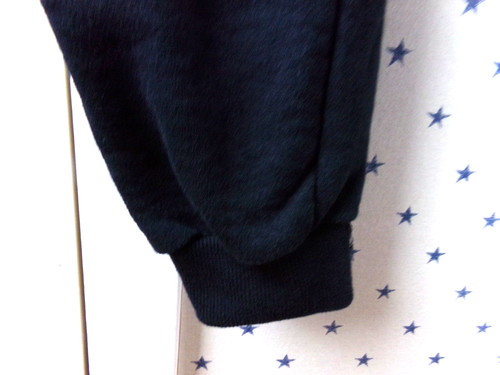 $74 TRUE RELIGION Solid Black Joggers Sweatpants 5 Boys Lounge Pants Logo Skinny - Picture 10 of 13