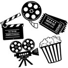 5 Pcs Wanddeckoration Dekorationen Home Wall Decor Eisenwanddekoration