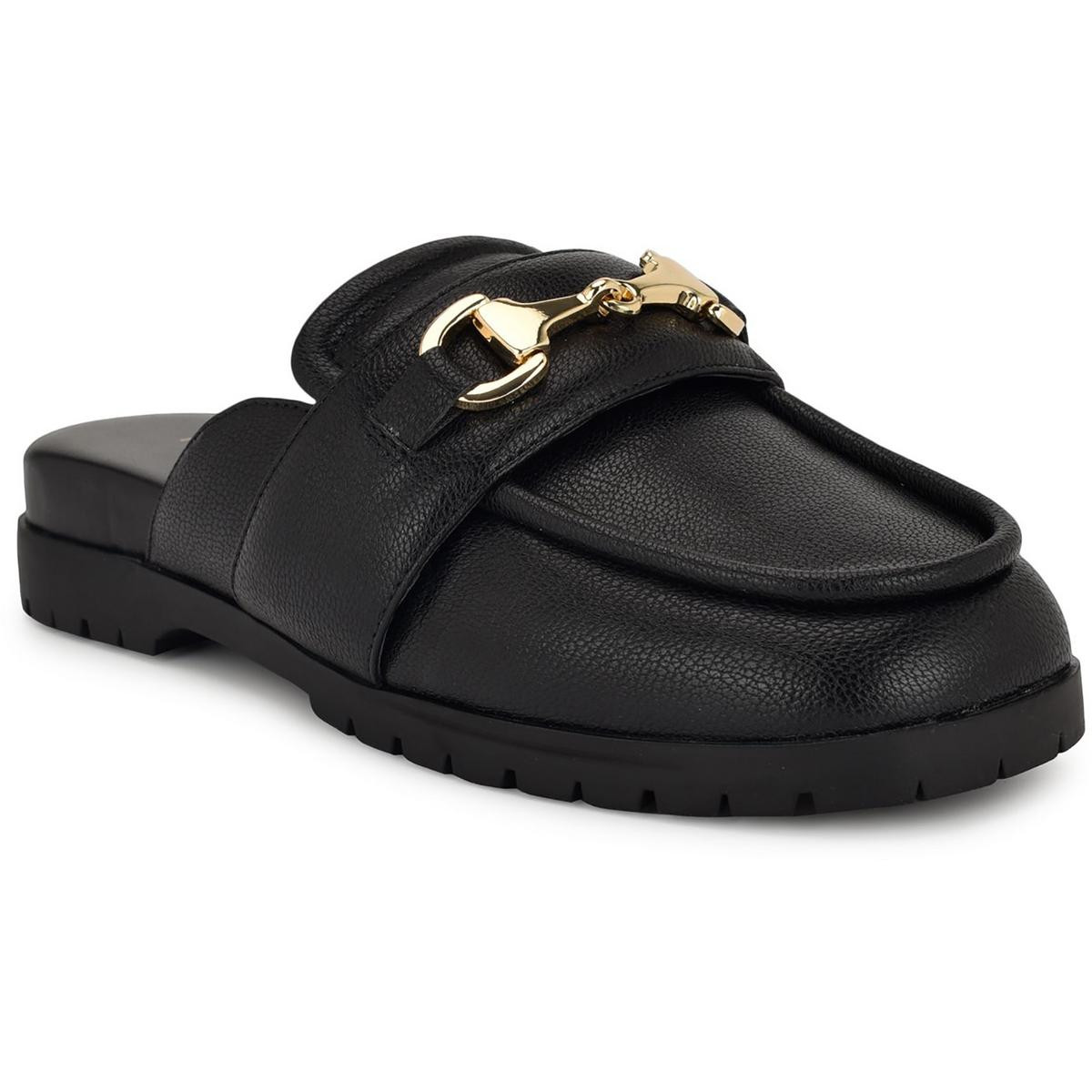 Женские мюли Nine West KUNNE с черной пряжкой 8 средних размеров (B,M) BHFO 6148