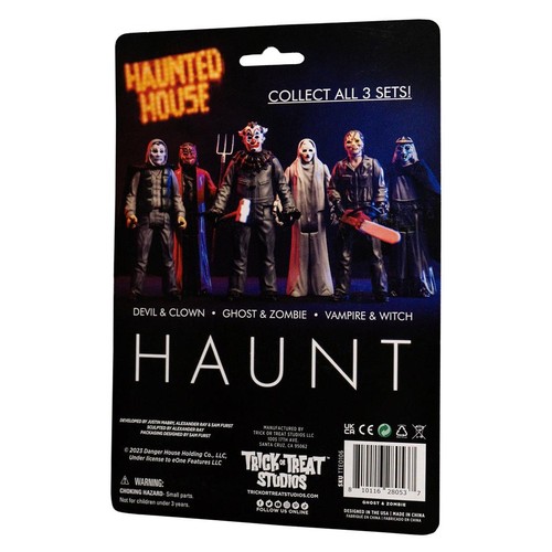 Juego de figuras Eli Roth's Haunt Ghost & Zombie 3 3/4" - Trick Or Treat Studios - Imagen 5 de 5
