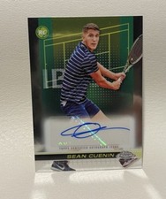 2024 Topps Chrome Tennis #TCA-SCN Sean Cuenin Rookie Autographed Card