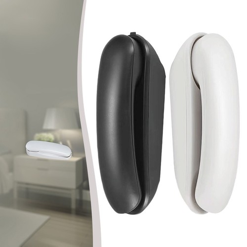 Sleek Black or White Wall Mounted Telephone No Power Required for Office Use - Zdjęcie 4 z 16