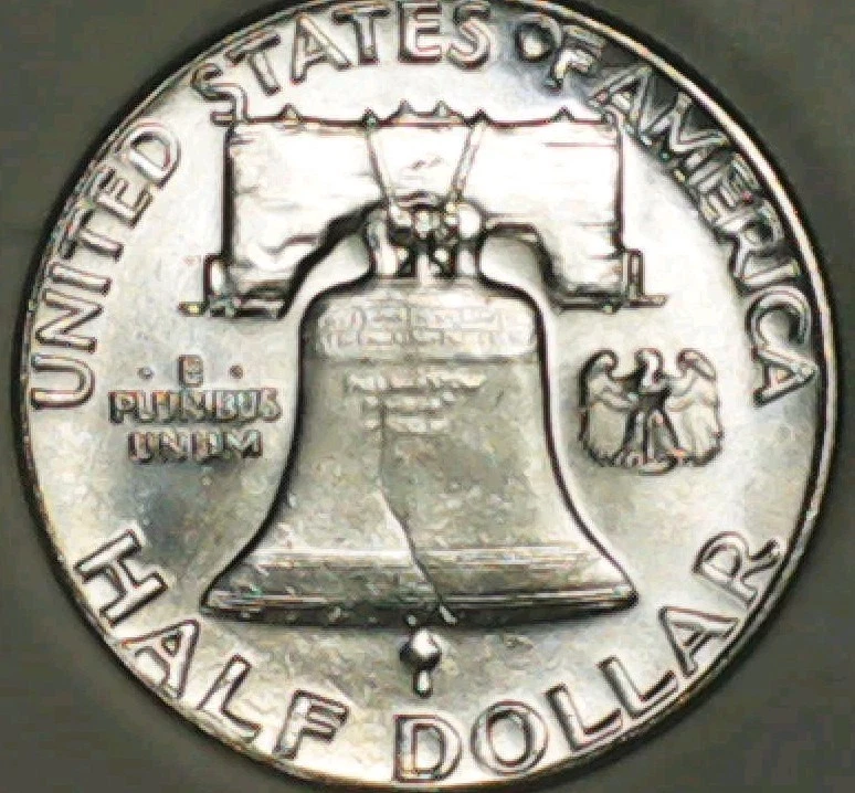 🔥 SUPER RARE!!! 90% SILVER 1963 FRANKLIN HALF-DOLLAR W/ FBL: DDO w/ DDR-FS801 - Image 2 of 4