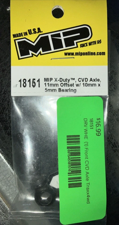 Front CVD Axle (4wd) MIP X-Duty & HD Driveline 62mm Male Spline Bone 18151 18251 - Image 3 of 4