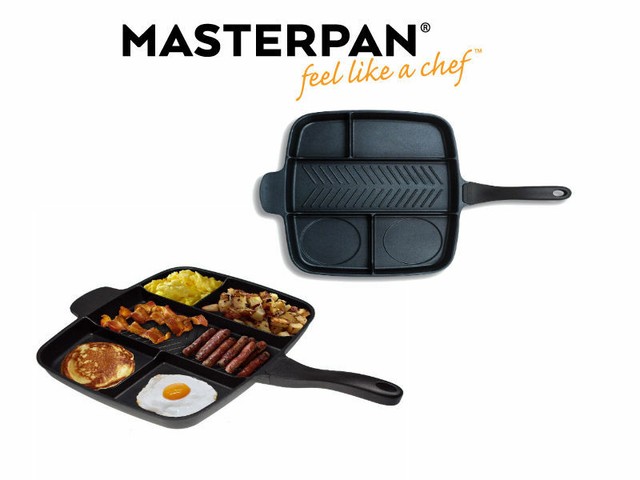 Masterpan 3 Series Pan with Ergonomic Handle Black