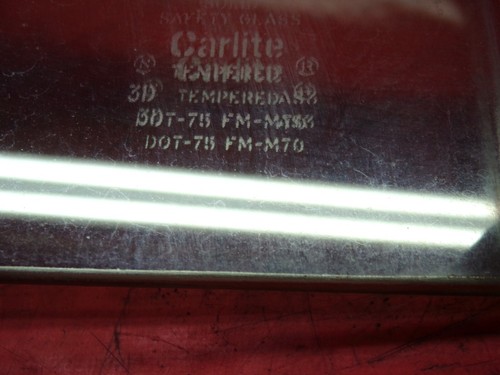 79-86 FORD MUSTANG OEM CARLITE T TOP TOPS REMOVABLE GLASS SET LEFT RIGHT *LOOK* - Picture 8 of 22