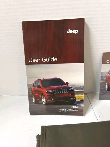 2014 JEEP GRAND CHEROKEE USER GUIDE OWNERS MANUAL SET w/case Free Shipping - Picture 2 of 4