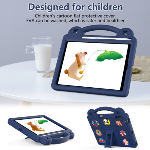 Kids EVA Cover With Stand Handle For iPad 10.2" 9th/8th/7th/6th/5th Generation - Picture 20 of 63