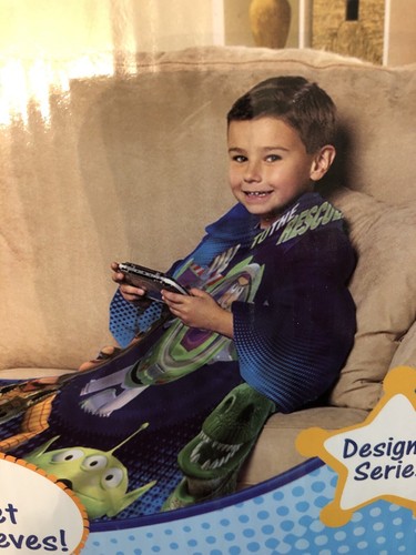 Disney Toy Story Comfy Throw Blanket w/Sleeves - Kid/Youth - TO THE RESCUE-NEW! - Picture 4 of 8