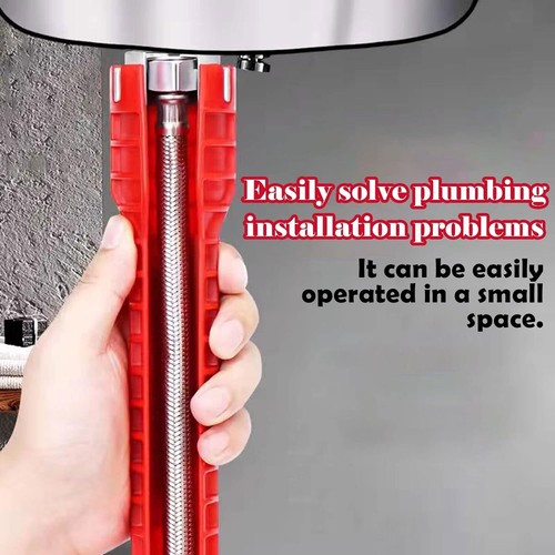 8 in1 Sink Basin Multifunction Faucet Wrench Install Tap Spanner Installer Tools - Picture 2 of 6
