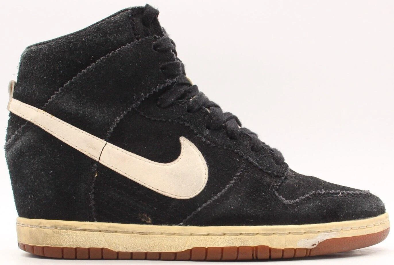 Nike Dunk Sky Hi Essential Black Gum W | eBay