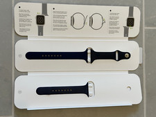 Apple Sport Band MYAX2AM/A S/M and M/L Open Box - Deep Navy (44mm)