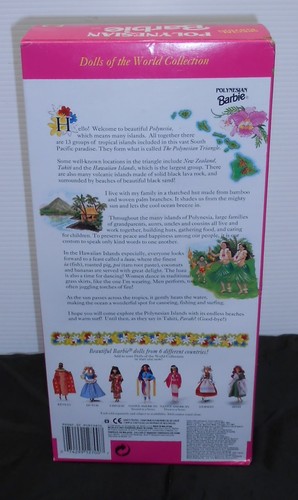 BARBIE POLINESIA, MUÑECAS DEL MUNDO SP. ED., 12700, ¡BUEN ASPECTO EN CAJA, 1994! - Imagen 4 de 12