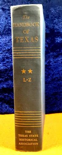 Das Handbuch von Texas: Band 2; Tx State Hist Soc; 1952; hb; Sehr guter Zustand +