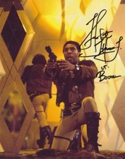 HERB JEFFERSON JR signed Autogramm 20x25cm BATTLESTAR in Person autograph COA
