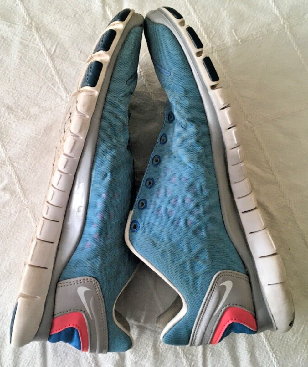 2013 Nike Training Free Fit 2 Size 8.5 Womens Blue Running Shoes 487789-400 thumbnail 4