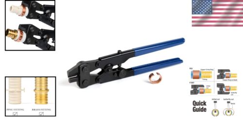 Versatile PEX Crimp Ring Removal Tool for 1/2-Inch, 3/4-Inch, and 1-Inch Rings - Picture 2 of 10