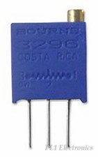 BOURNS   3296W-1-102LF   TRIMMER, 25 TURN 1K