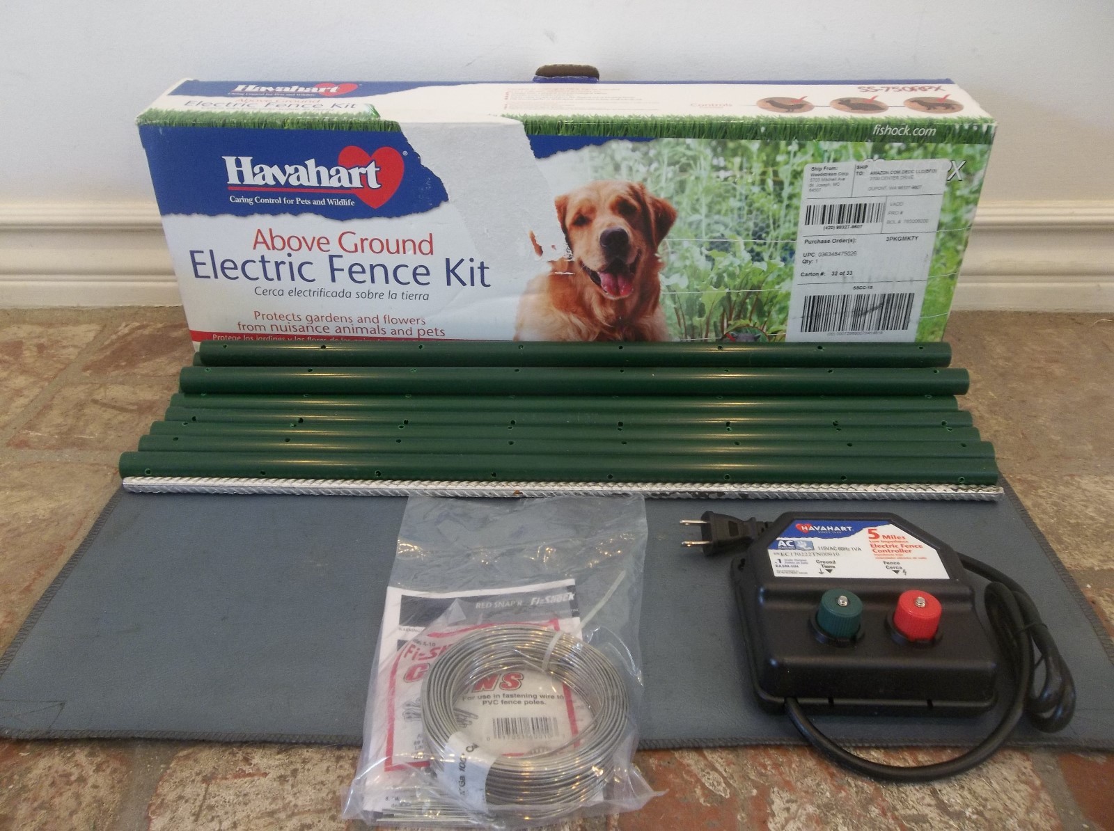 Above Ground Electric Fence Kit Round Ideas Havahart Above Ground Electric Pet Fence Kit Reviews Best 2018