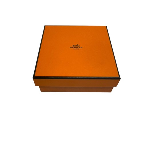 Hermes Box Empty 4.5”x4.5”x2” Orange Square Jewelry - Bild 9 von 9