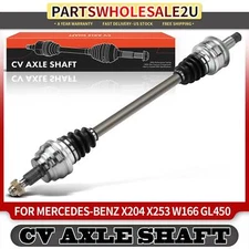 Rear LH / RH CV Axle Assembly for Mercedes-Benz GL350 GL450 GLE400 ML250 ML550