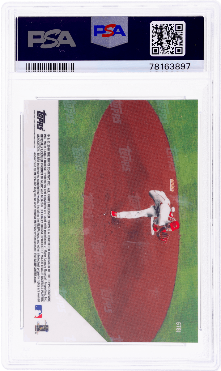 2018 Topps Now Shohei Ohtani Japanese #678J /1604 PSA 10