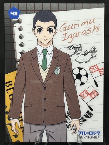 Gurimu Igarashi ENSKY Blue Lock Anime Clear Card Collection 2 #43 - Imagen 1 de 2