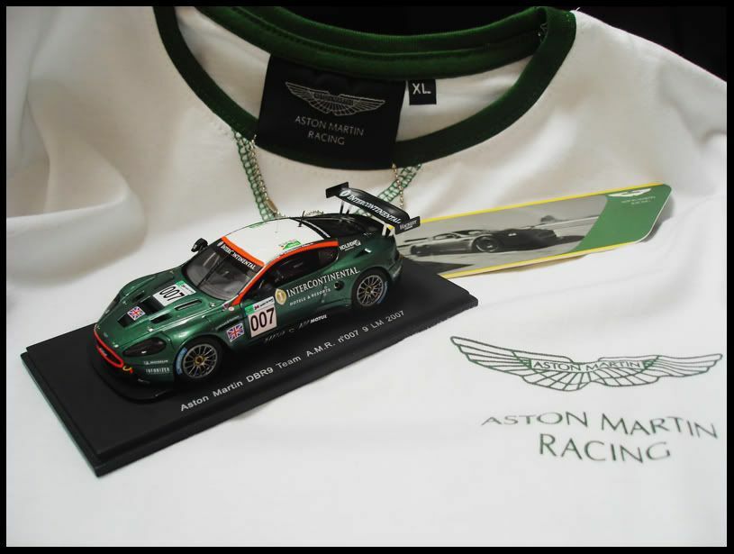 SPARK - Aston Martin DBR9 AMR #007 - Le Mans 2007 - Enge / Herbert / Kox - 1:43 SPARK - Aston Martin DBR9 AMR #007 - Le Mans 2007 - Enge / Herbert / Kox - 1:43