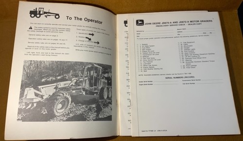 John Deere JD-670-A y JD672-A Manual del Operador | OM:T71940 - Imagen 2 de 6