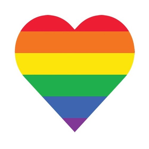 25 Regenbogen Herz Valentinstag Aufkleber Party Gastgeschenk Handwerk Stolz Lehrerbedarf - Bild 1 von 2