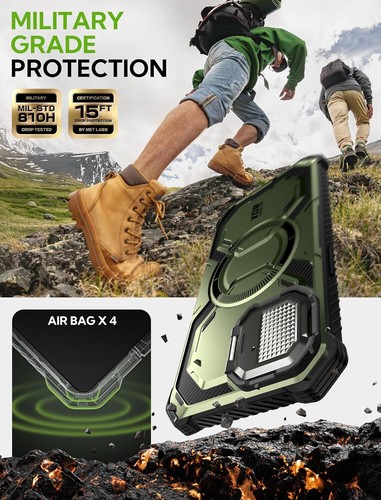 For iPhone 16e Super Magnets Case 6.1'' i-Blason Armorbox 360 Protection Cover - Bild 29 von 36