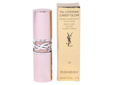 YSL YVES SAINT LAURENT LOVESHINE CANDY GLOW 1B PINK SUNRISE .10oz LIP BALM