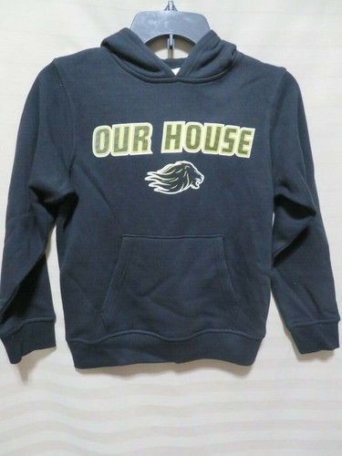 Manila Arkansas Lions "Our House" Hoodie - Black - Youth Size Medium - Picture 1 of 5