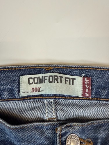 Levi's 560 baggy jeans blue W36 - Picture 5 of 5