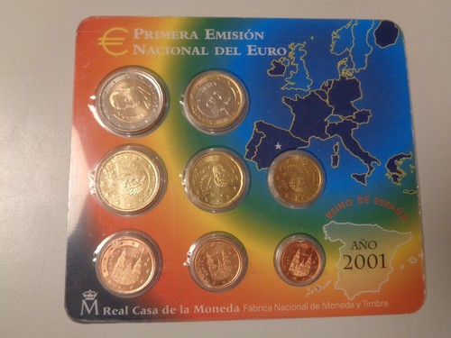 HISZPANIA 2000/2022 - Oficjalny zestaw monet obiegowych KMS w ok. - ROCZNIK PO WYBORACH - Zdjęcie 5 z 41