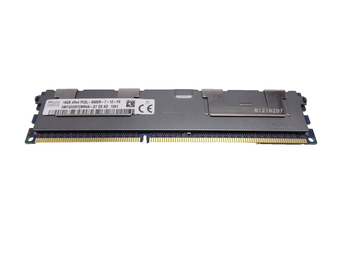 Samsung/SK Hynix 16GB 4Rx4 PC3-8500R 1066MHz ECC RDIMM Server