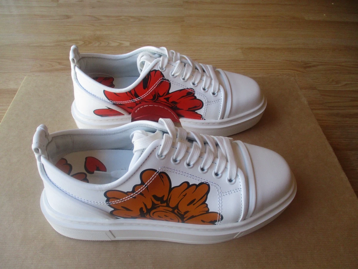 Christian Louboutin Adolon X Shun Sudo Flower Donna Sneakers sz 