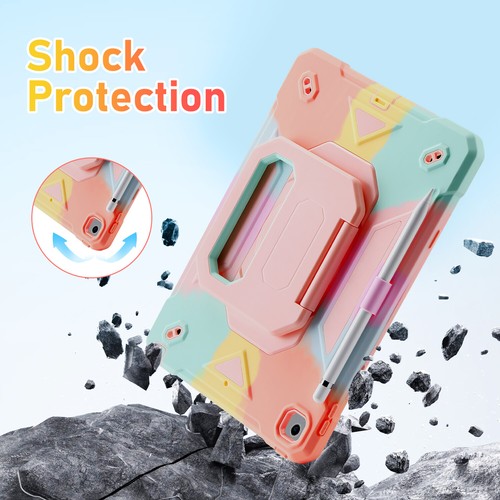 Funda con mango giratorio de alta resistencia con correa para iPad 10,2" 9ª/8ª/7ª generación - Imagen 42 de 45