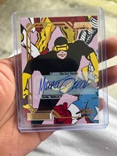 1984 Cyclops Secret War  Upper Deck “ Signed by Mike Zeck” marvel cards