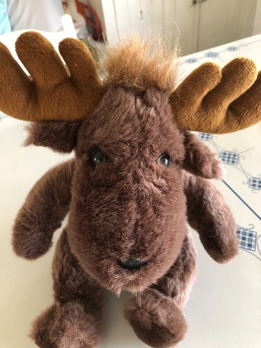 Moose Aviator Outfit with Goggles, Jacket, Pants 12" Teddy Get Ready Plush 2001 - Picture 3 of 11