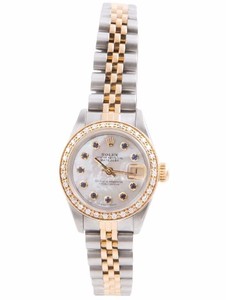 Rolex-Ladies-18K-SS-Datejust-Mother-Of-Pearl-Sapphire-Dial-amp-Diamond-Bezel