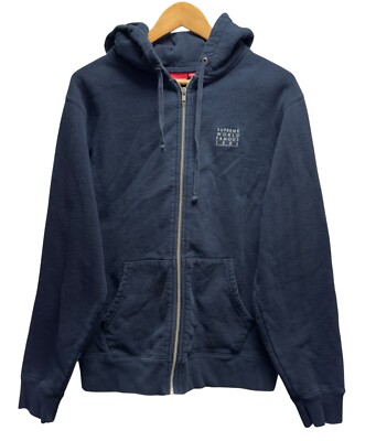 Supreme フリース ジップアップ Medium ネイビー Supreme フリース ジップアップ Medium ネイビー