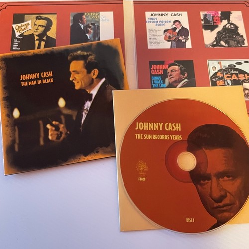 Johnny Cash The Sun Records Years 3-CD Set 2003 Italy Digipak Limited Edition - Picture 9 of 11