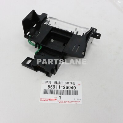 栗12kg ※取引中 Toyota Genuine OEM BASE, HEATER CONTROL HIACE KDH2##,LH2