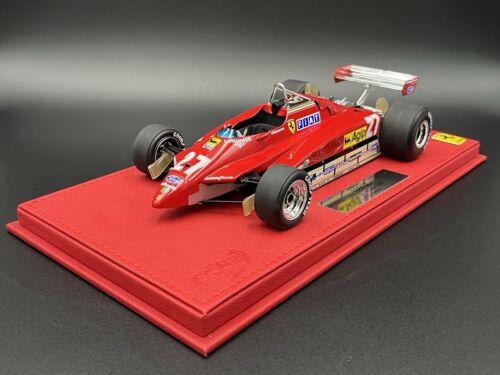 BBR 1/18 Ferrari 126C2 GP San Marino 1982 Gilles Villeneuve #27 P1894B Limited - Foto 3 di 24