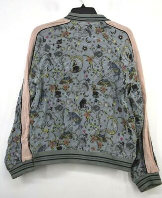 Zadig & Voltaire Womens Billy Circus Print Reversible Bomber