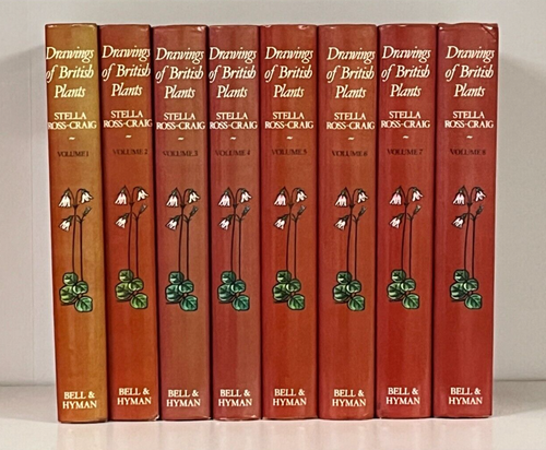 Drawings of British Plants Vols. 1-8 – Stella Ross-Craig - Complete Hardback Set - Imagen 3 de 20