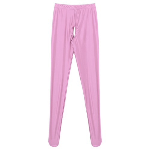 Women's Glossy Pantyhose Crotchless High Waist Lingerie Stockings Nightwear - Bild 51 von 94